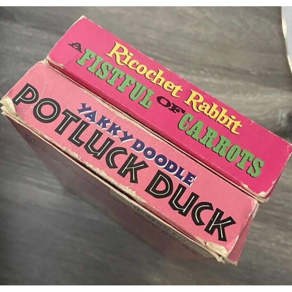 Yakky Doodle Duck Ricochet Rabbit A Fistful of Carrots Hanna Barbera Cartoon VHS - Picture 7 of 9